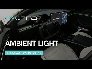 Model S Ambient Light Installation Tutorial | Tesla Model S | EVOffer