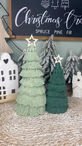 866K views · 9.5K reactions | Macrame Christmas Tree  A very simple diy Christmas craft idea I used 3mm cotton cord and a styrofoam cone. #macramechristmastree #macramechristmasdecor #macramechristmas #diychristmascrafts #diychristmasornaments | Caroline Fleming | Facebook