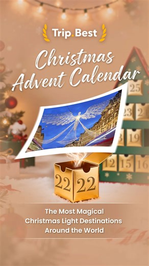 Trip.Best on Instagram: "📅 3 days until Christmas! As Christmas lights illuminate cities around the world ✨, these destinations stand out as the most magical places to experience festive illuminations—from romantic European streets ❄️ to futuristic cityscapes 🎇 and iconic holiday landmarks 🎄. Wherever you are, glowing winter nights have a way of bringing people together in warm, joyful moments. 👍 Check out the link in our bio for more on Trip.Best destinations ranking! Follow us to get more