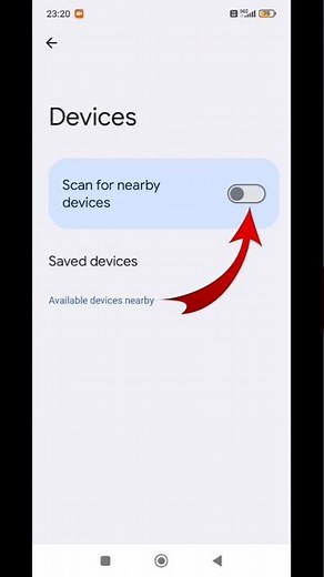 How to Turn ON Scan for Nearby Devices 🔍 | Nearby Sharing Android Setting#NearbyDevices #AndroidTips
