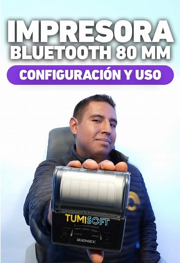 Cómo configurar la impresora bluetooth 80 mm con TumiSoft