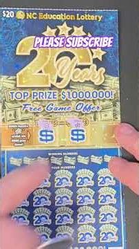 20 years of school $$ #WINNING #$20 tickets #scratchofftickets #mrscratcher79 #lottery