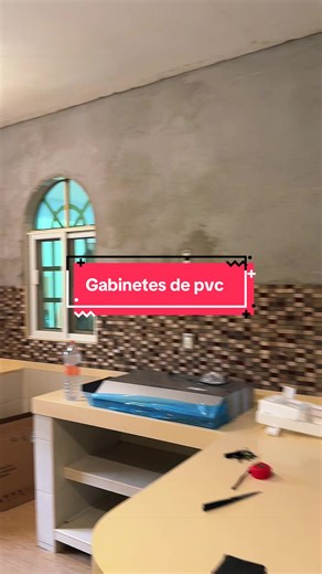 Gabinete de PVC personalizable para tu cocina en Tabasco