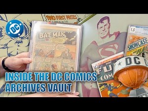 Inside the DC Comics Archives Vault | DC