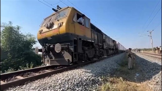 Train kills 7 wild elephants crossing tracks in India's northeastern Assam state