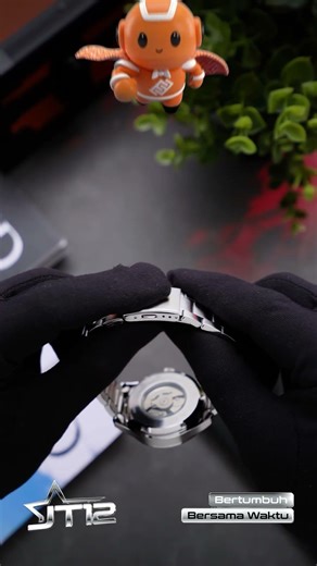 Jam tangan pilot automatic under 1 juta! 😱Alba Mechanical AL4205X1 punya dial fleiger type A hitam!
