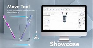 We are glad to inform you that we are starting our Daily Showcase to demonstrate all Basic Tools and Features. Transformation Tool - Move Move selected objects or regions using gizmos and/or type in exact values in textboxes. Use manual gizmo position and/or change Origin settings to move gizmos. More detailed information in our Blog and on YouTube channel. | SelfCAD | Facebook