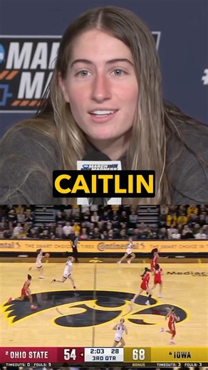 465K views · 3.7K reactions | “I would take somebody like Caitlin who’s fiery, you know might snap on people, over somebody who doesn’t give a crap… All day.” ❤️ @katemartin03 x @caitlinclark22 x @iowawbb | College Hoops on FOX | Facebook