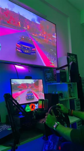 Crew Motorfest Hits Different With a Real Wheel #shorts #racing #ps5pro