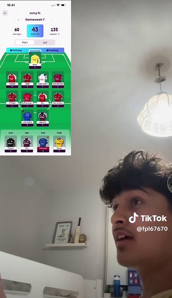 Gameweek 7, rough one for @Ansh #gaytiktok #fplforfeit #ilovecurry #blowup? #peak