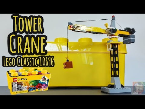 LEGO 10696 "TOWER CRANE" - Instructions on how to build.