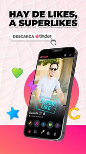 135K views | "Explora un sin fin de opciones para conectar con lo que te importa. Descarga YA Tinder". | Tinder | Facebook