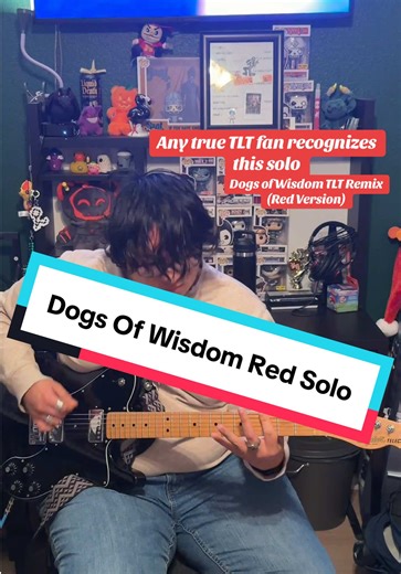 First video of 2026 and it’s the solo from the first Red Remix by @The Living Tombstone #guitar #dogsofwisdom #solo #thelivingtombstone #tlt @Sam Haft(The Living Tombstone)