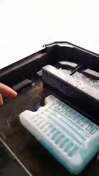 how to use ice pack in air cooler 😲#shorts #youtubeshorts