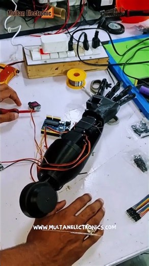 Humanoid Robotic Hand | Advanced Robotics Project