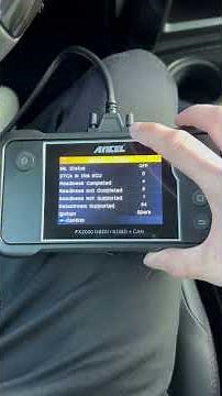 Entry Level OBD2 Scanner Datastream - Ancel FX2000 - 2018 Toyota 4Runner