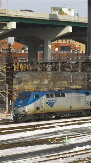 Amtrak Diesel On The Branch (Bronx, NY) #shorts
