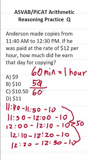 ASVAB/PiCAT Arithmetic Reasoning Practice Test Q: Multiplying Fractions #acetheasvab w/ #grammarhero