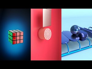 Satisfying 3D Animation Video | Relaxing & Seamless Visuals | Blender