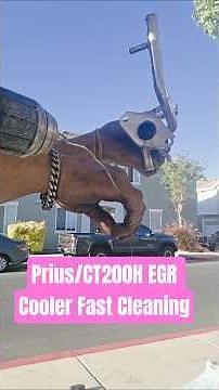 Prius/CT200H EGR Fast Cleaning #prius #ct200h #egrcooler #egr #mechaniclife