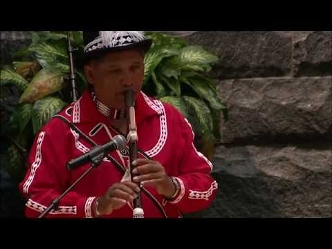 Choctaw Festival Day 1 - Flute Playing