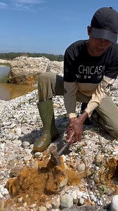 2.5K views · 67 reactions | Here's how...!!! Panning using traditional equipment at large rock sites. #goldpanning #traditional #panning #gold | The GemsHunter | Facebook