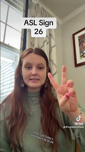 Learn How To Sign "26" in ASL for Beginners | American Sign Language #shorts