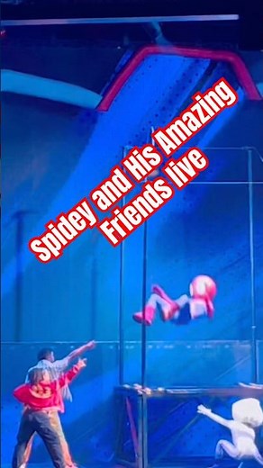 Spidey & His Amazing Friends live on stage in Disney Jr Live on Tour! #marvel #spiderman #marvelkids