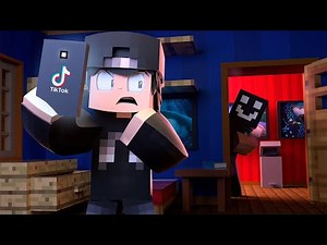 MINECRAFT: SCARY STALKER... (Full Movie)