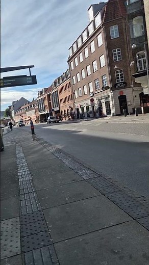 Walking in Aalborg, Denmark 🇩🇰 | Real Nordic City Life #automobile #europe #trip #smartphone