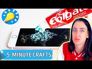 TESTIAMO I TRUCCHETTI DI 5 MINUTI CREATIVI 5 MINUTE CRAFTS !!!!!