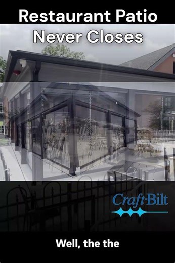Retractable Patio Walls for Restaurants