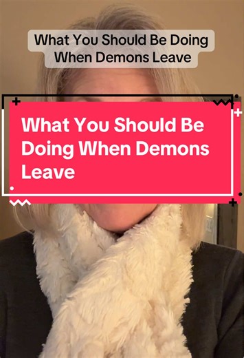 What You Should Be Doing When Demons Leave #selfdeliverance #deliverance #spirtualwarfare #demons #deliveranceministry