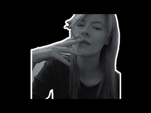 asmr smoking girl | last cigarette smoking video for awhile #asmr #subscribe