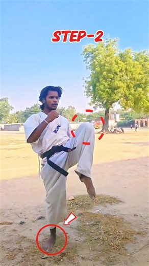 Sweep + Knee Kick 😳🔥 | Balance Break to Knockdown 🥋