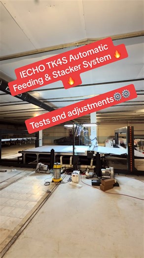 IECHO TK4S Automatic Feeding & Stacker System 🔥🔥#iecho #cutting #install #project #fyp