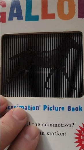 Scanimation Moving Picture Book!