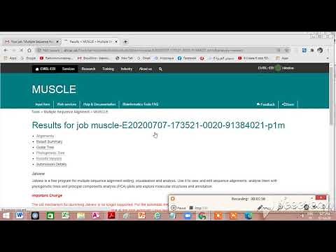Multiple Sequence Alignment—MUSCLE