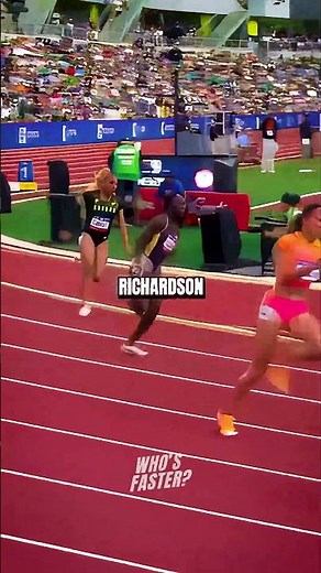 Sha'Carri Richardson Faces The FASTEST Woman in The World! 😱🇺🇸