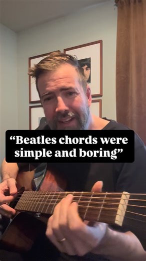 Luke Brooks | Beatles Music Teacher on Instagram: "Lennon’s “Glass Onion” has such a dark and edgy tonality- I just love the guitar chords! 🎸🎵 I’m on Patreon. Link in bio. #johnlennon #glassonion #thebeatles #guitarlesson #guitaristsofinstagram"