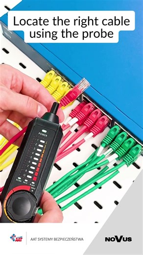 How to find the right cable with multifunctional cable tester NOVUS NV-300CT?