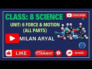 Unit: 6 || Force and Motion || All Parts || Class 8 || Science