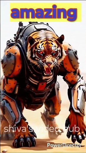 amazing combination of animals & robot#shorts