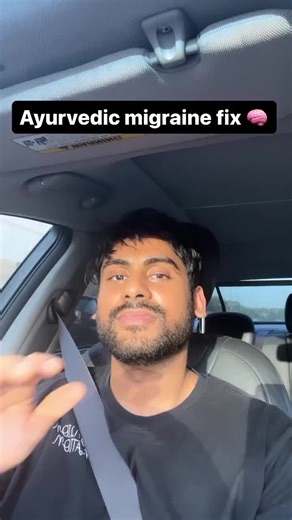 Ayurvedic Hack for Effective Migraine Relief
