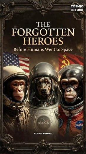 Animals in Space Before Humans 🤔The Untold Story