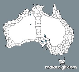 australia map gif on Make a GIF