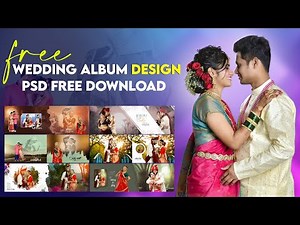 Wedding Album Design II Free Download DM PSD 12x36