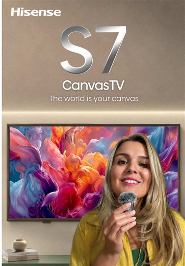 Hisense S7 Canvas TV: 55