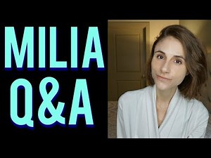 Milia Q&A w/ a dermatologist: peels, lasers, extraction, tips 🔬🙆