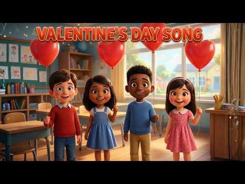 "La la la, it’s Valentine’s Day!💘💌" Kids Valentine's Songs 🥰 Best Children's Hits 🎶🎵